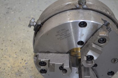 10" Bison 3 Jaw Scroll Chuck D1-6 Mount - Image 2